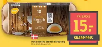 SPAR Dava danske brunch skrabeæg tilbud
