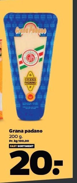 Netto Grana padano tilbud