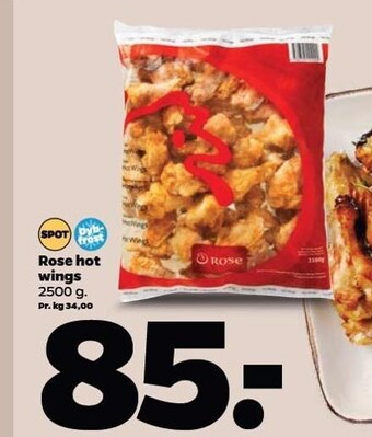 Netto Rose Hot wings tilbud