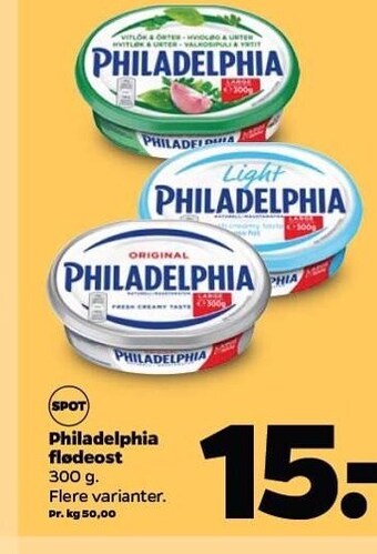 Netto Philadelphia flødeost tilbud
