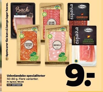 Netto Udenlandske specialiteter tilbud