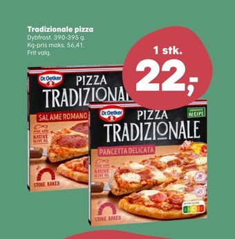 Kvickly Tradizionale pizza tilbud