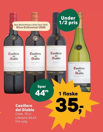 Kvickly Casillero del Diablo tilbud