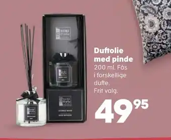 Duftolie med pinde