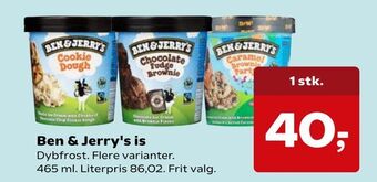 Kvickly Ben & Jerry's is tilbud