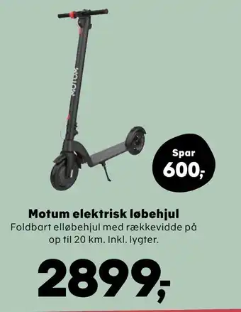 Motum elektrisk løbehjul