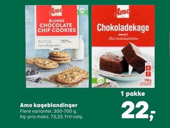 Kvickly Amo kageblandinger tilbud