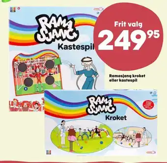 Ramasjang kroket eller kastespil