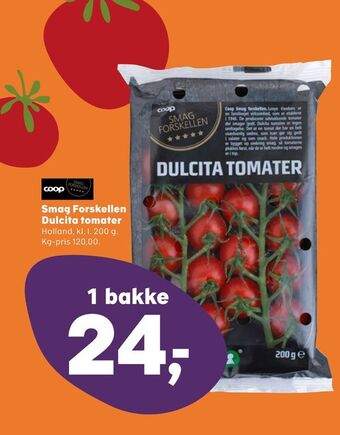 SuperBrugsen Smag Forskellen Dulcita tomater tilbud