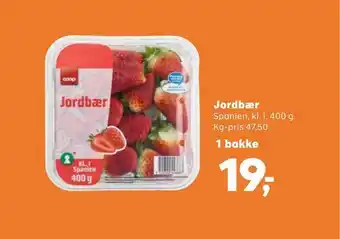 SuperBrugsen Jordbær tilbud