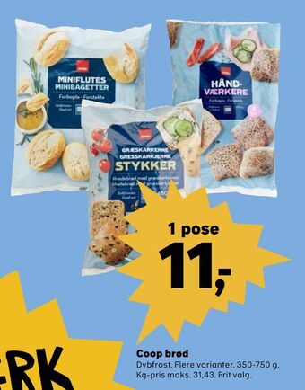 SuperBrugsen Coop brød tilbud