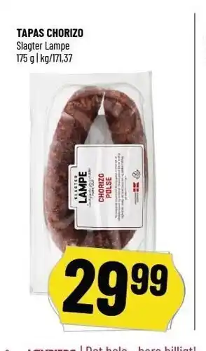 Løvbjerg Tapas chorizo tilbud