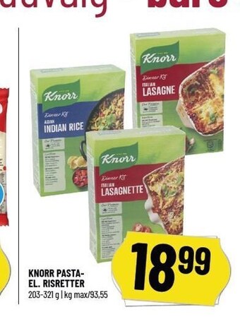 Løvbjerg Knorr pasta el. risretter tilbud
