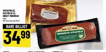 Løvbjerg Spegepølse, kålpølse el. røget mørbrad tilbud