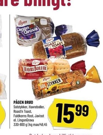 Løvbjerg Pågen brød tilbud