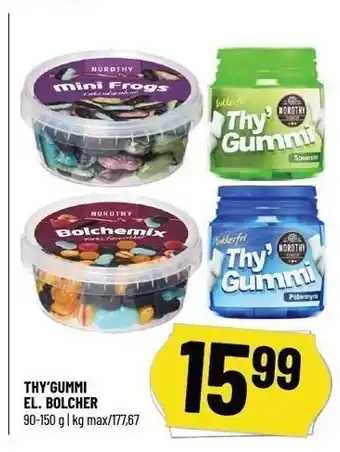 Løvbjerg Thy'Gummi el. bolcher tilbud