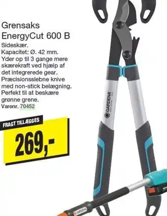 Harald Nyborg Grensaks EnergyCut 600 B 42 mm tilbud