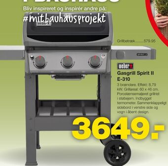 Bauhaus Weber gasgrill tilbud