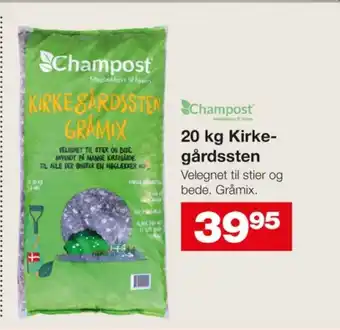 Bauhaus Champost kirkegårdssten tilbud