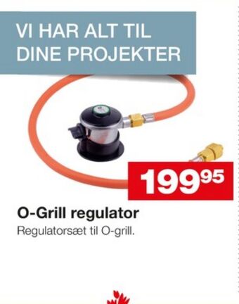 O-grill regulator