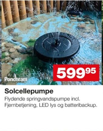 Pondteam springvandspumpe