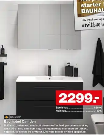 Bauhaus Camargue højskab tilbud