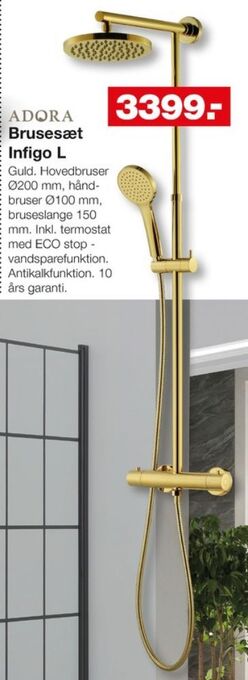 Adora brusestangsæt