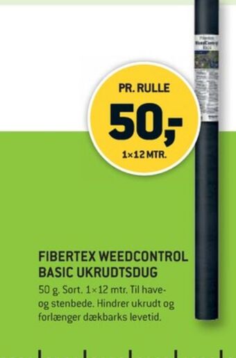 XL-BYG Fibertex ukrudtsdug tilbud
