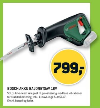 Grøn bajonetsav
