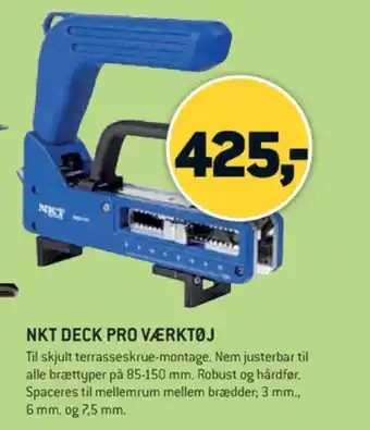 Nkt fasteners værktøj