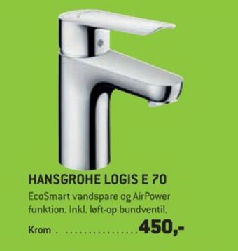 XL-BYG Hansgrohe håndvaskarmatur tilbud