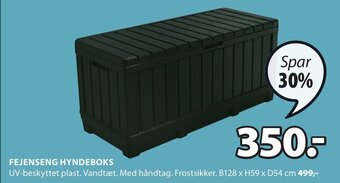JYSK Fejenseng Hyndeboks tilbud