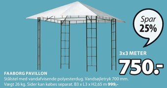 JYSK Faaborg Pavillon tilbud