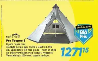 Bilka Pro Teepee 8 tilbud