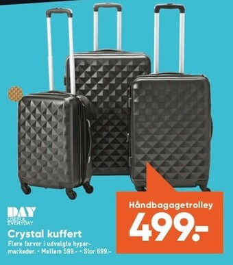 Bilka Crystal kuffert tilbud