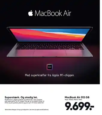 Bilka MacBook Air 512 GB tilbud