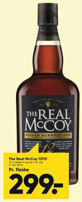 Bilka The Real McCoy 12YO tilbud