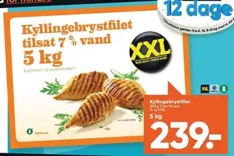 Bilka Kyllingebrystfilet 5kg tilbud