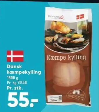 Bilka Dansk kæmpekylling pr. stk. tilbud