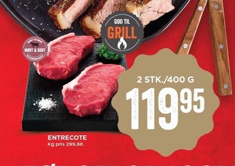 MENY Entrecote tilbud