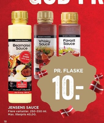 MENY Jensens sauce tilbud