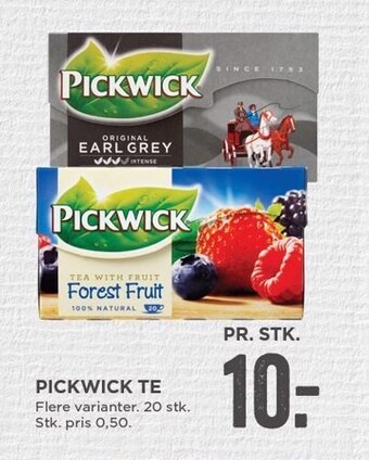 MENY Pickwick te tilbud