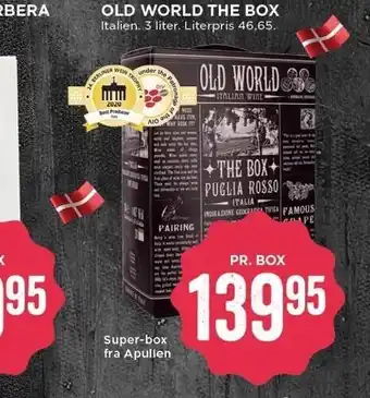 MENY Old world the box tilbud