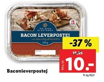 Lidl Baconleverpostej tilbud