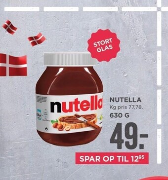 MENY Nutella tilbud