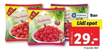 Lidl Bær tilbud