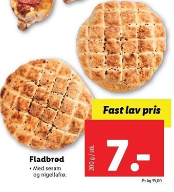 Lidl Fladbrød tilbud
