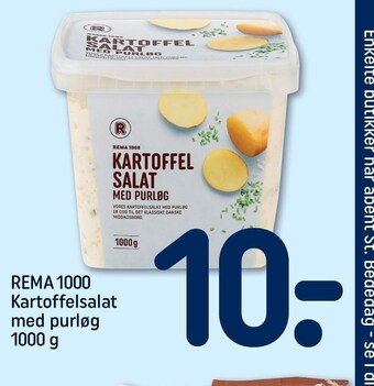 Rema 1000 Kartoffelsalat m. purløg