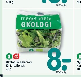 REMA 1000 Økologisk salatmix tilbud