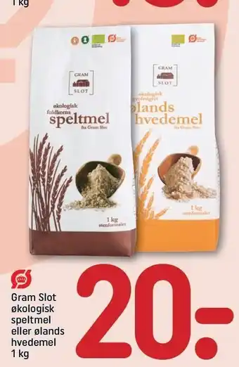 Gram slot økologisk speltmel
